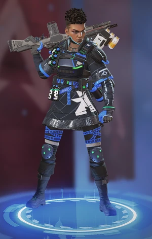 Blue Chipped Bangalore skin
