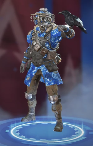 Deep Blue Bloodhound skin