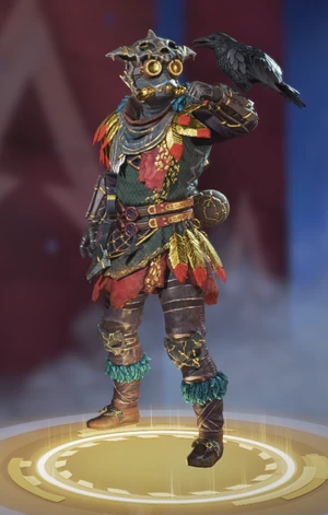 Lorica Plumata Bloodhound skin