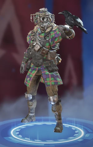 Tartan Fleece Bloodhound skin