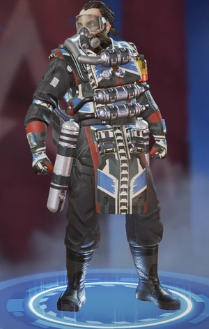 Black Into Blue Caustic skin