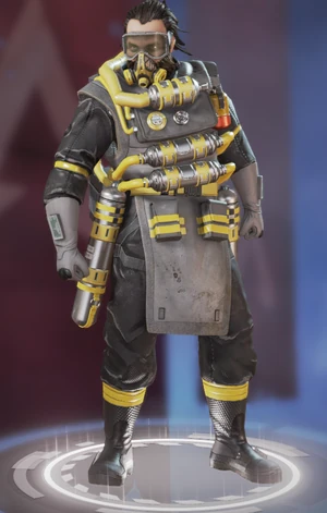 Yellowjacket Caustic skin