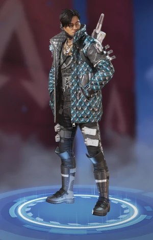 Blue Dragon Crypto skin