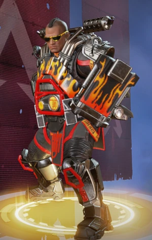 Blazin' Hot Gibraltar skin