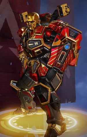 Golden God Gibraltar skin