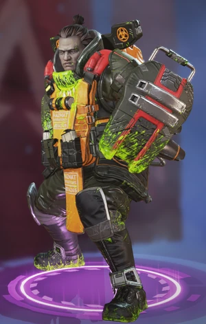Toxic Touch Gibraltar skin