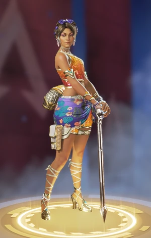 Trouble in Paradise Loba skin