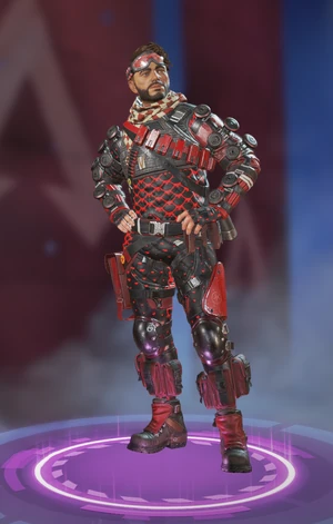 Glowing Viral Mirage skin