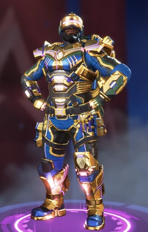 Gilded Guardian Newcastle skin