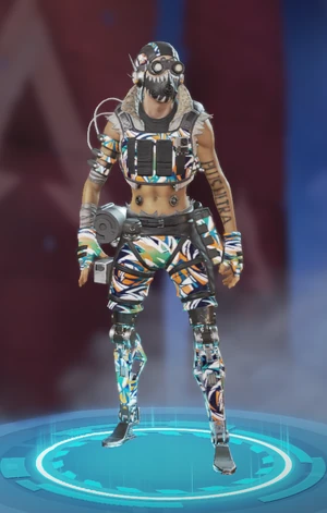 Abstract Splash Octane skin