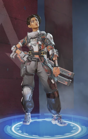 Stained Glass Rampart skin