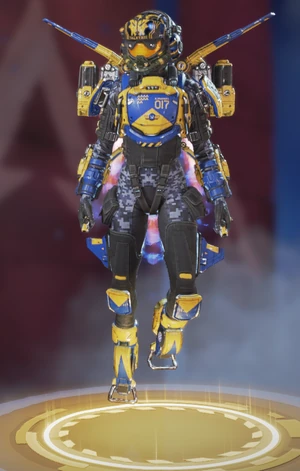 Blue Bomber Valkyrie skin