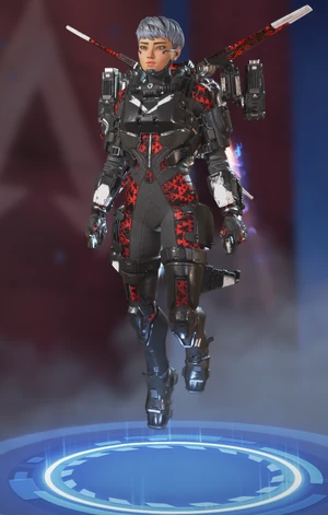 Crimson Hawk Valkyrie skin
