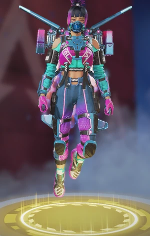 Fluorescent Tech Valkyrie skin