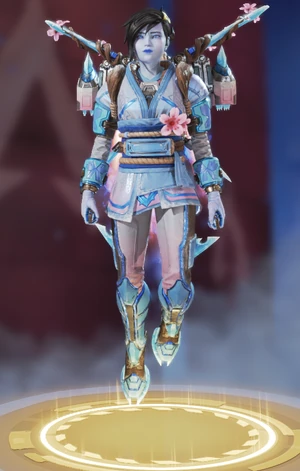 Frozen Blossom Valkyrie skin