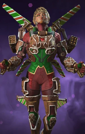 Gingerbread Valkyrie skin