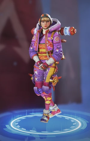 Purple Crane Wattson skin