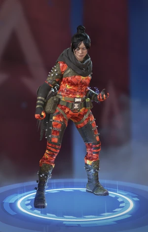 Fiery Fractals Wraith skin